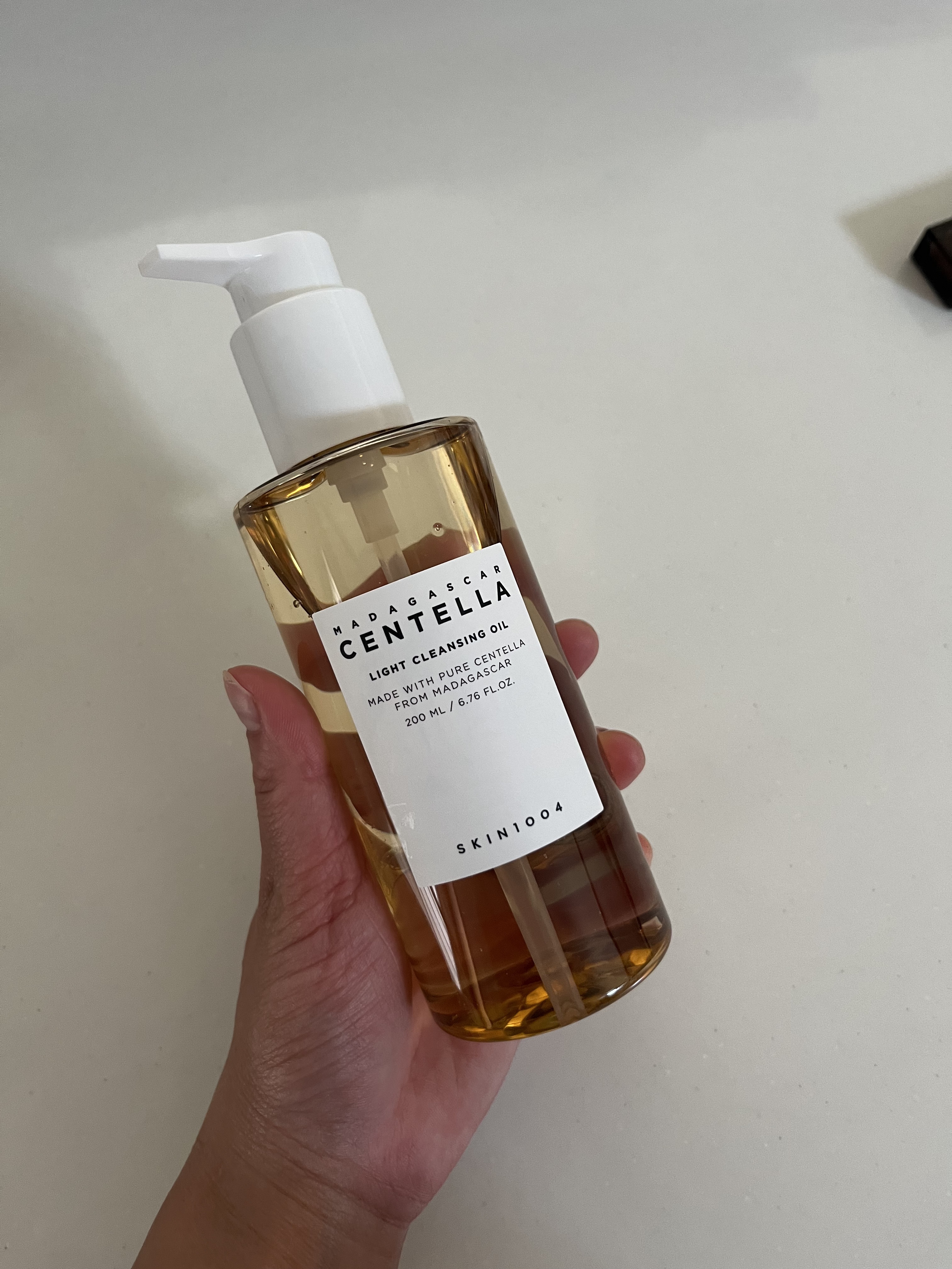 センテラ ライトクレンジングオイル/SKIN1004/オイルクレンジングを使ったクチコミ（2枚目）