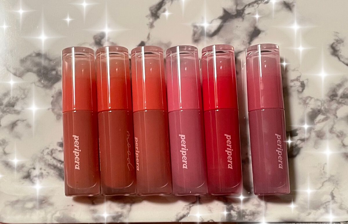 ペリペラ インク ムード グロイ ティント/PERIPERA/リップティントを使ったクチコミ（2枚目）