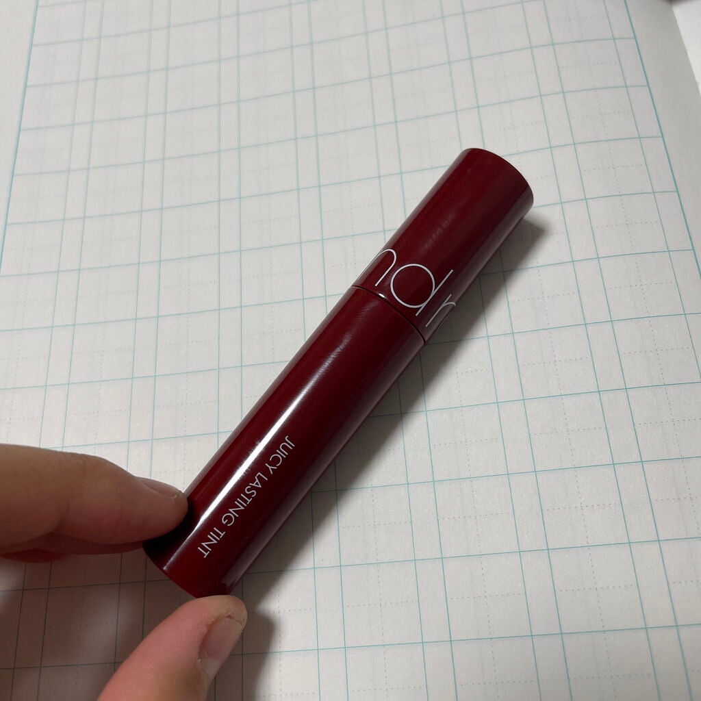 ジューシーラスティングティント/rom&nd/リップティントを使ったクチコミ(1枚目)