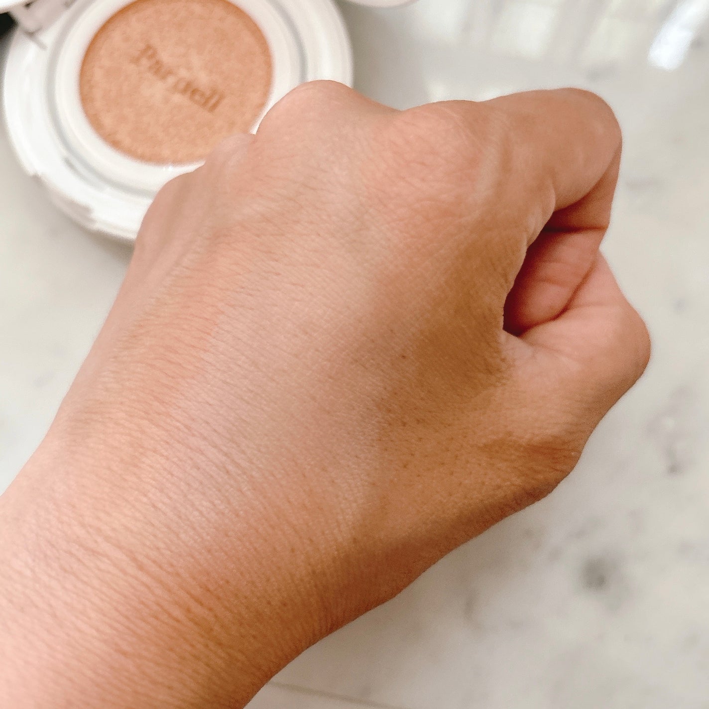 シカマヌ セラム クッションファンデ/parnell/クッションファンデーションを使ったクチコミ(5枚目)