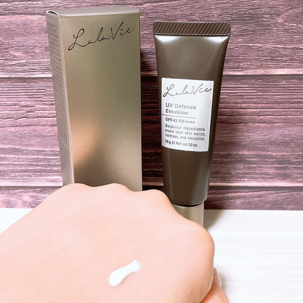 UVディフェンス エマルジョン/Lala Vie/日焼け止めミルクを使ったクチコミ（3枚目）