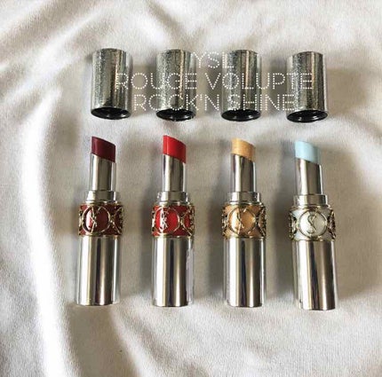 ルージュ ヴォリュプテ ロックシャイン/YVES SAINT LAURENT BEAUTE/口紅を使ったクチコミ(1枚目)