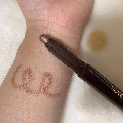 グリームオンフィットシャドウ/excel/スティックアイシャドウを使ったクチコミ(2枚目)