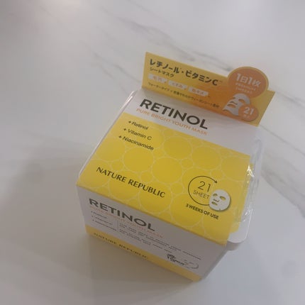 キューブマスク レチノール/ネイチャーリパブリック/シートマスク・パックを使ったクチコミ(6枚目)