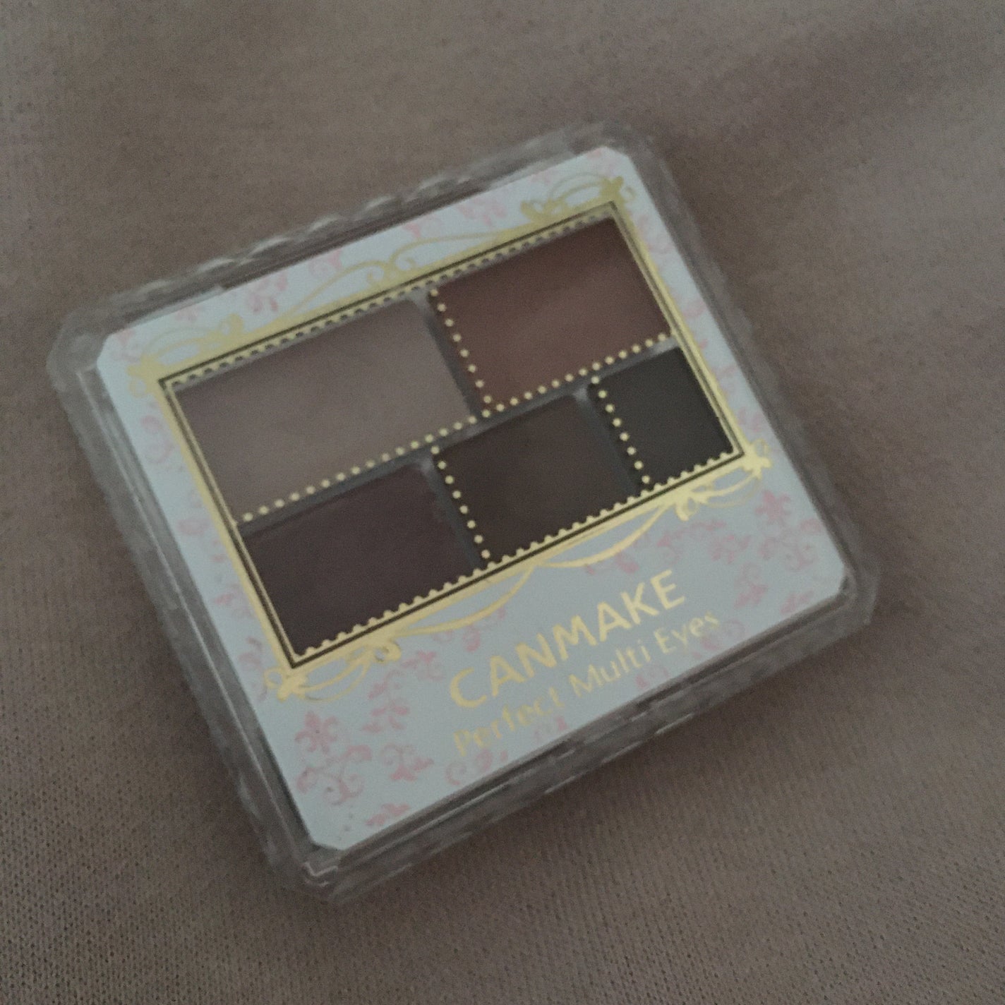 パーフェクトマルチアイズ/キャンメイク/アイシャドウパレットを使ったクチコミ(1枚目)