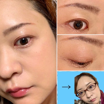 グリッタースティックアイシャドウ/Kirei&co./スティックアイシャドウを使ったクチコミ(3枚目)