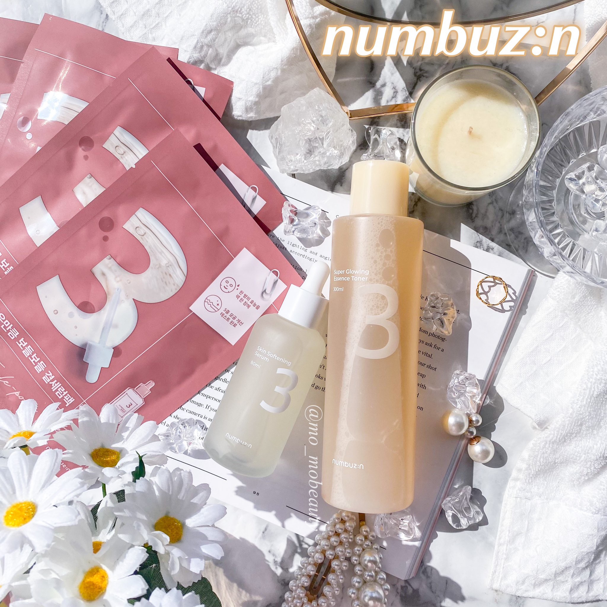 3番 すべすべキメケアセラム/numbuzin/美容液を使ったクチコミ（1枚目）