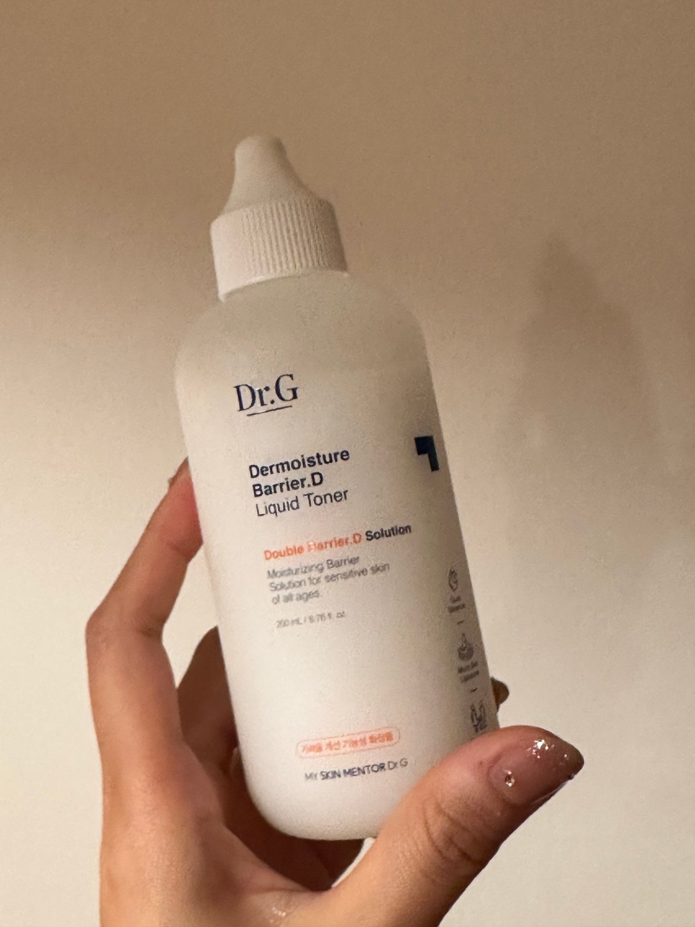 ザモイスチャーバリアDリキッドトナー/Dr.G/化粧水を使ったクチコミ(1枚目)