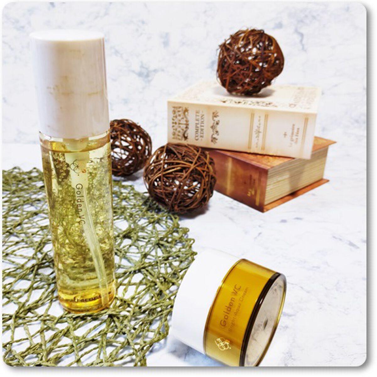 ゴールデンVC ブライト カプセルドリップ/fracora/化粧水を使ったクチコミ（3枚目）