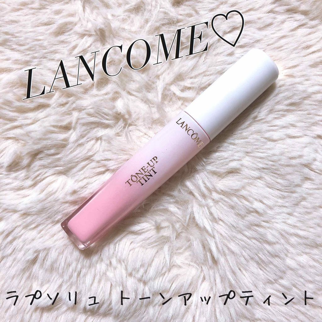 ラプソリュ トーン アップ ティント/LANCOME/口紅を使ったクチコミ（1枚目）