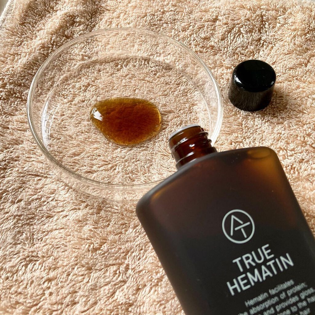 トゥルーヘマチン/AT(アット)/洗い流すヘアトリートメントを使ったクチコミ（2枚目）