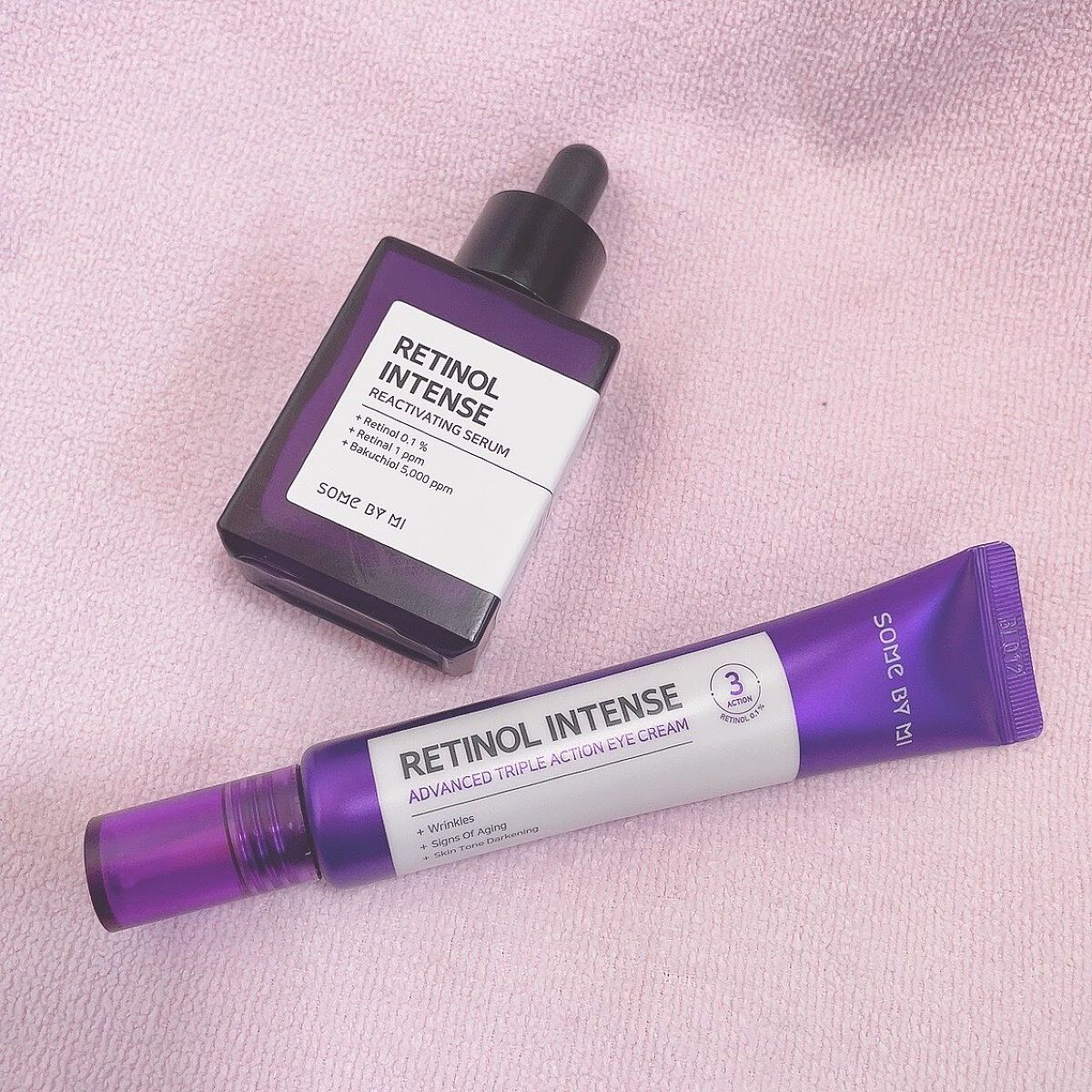 レチノールインテンシブ アドバンスドトリプルアクションアイクリーム/SOME BY MI/アイケア・アイクリームを使ったクチコミ（2枚目）