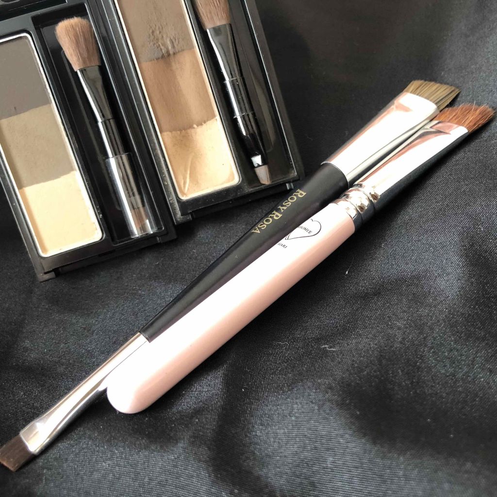 フーミー　アイブロウブラシ 熊野筆/WHOMEE/メイクブラシを使ったクチコミ（2枚目）