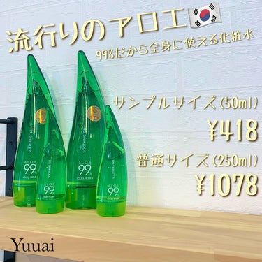 アロエ99％ スージングジェル 250ml（微香性）/HOLIKA HOLIKA/ボディローションを使ったクチコミ（1枚目）