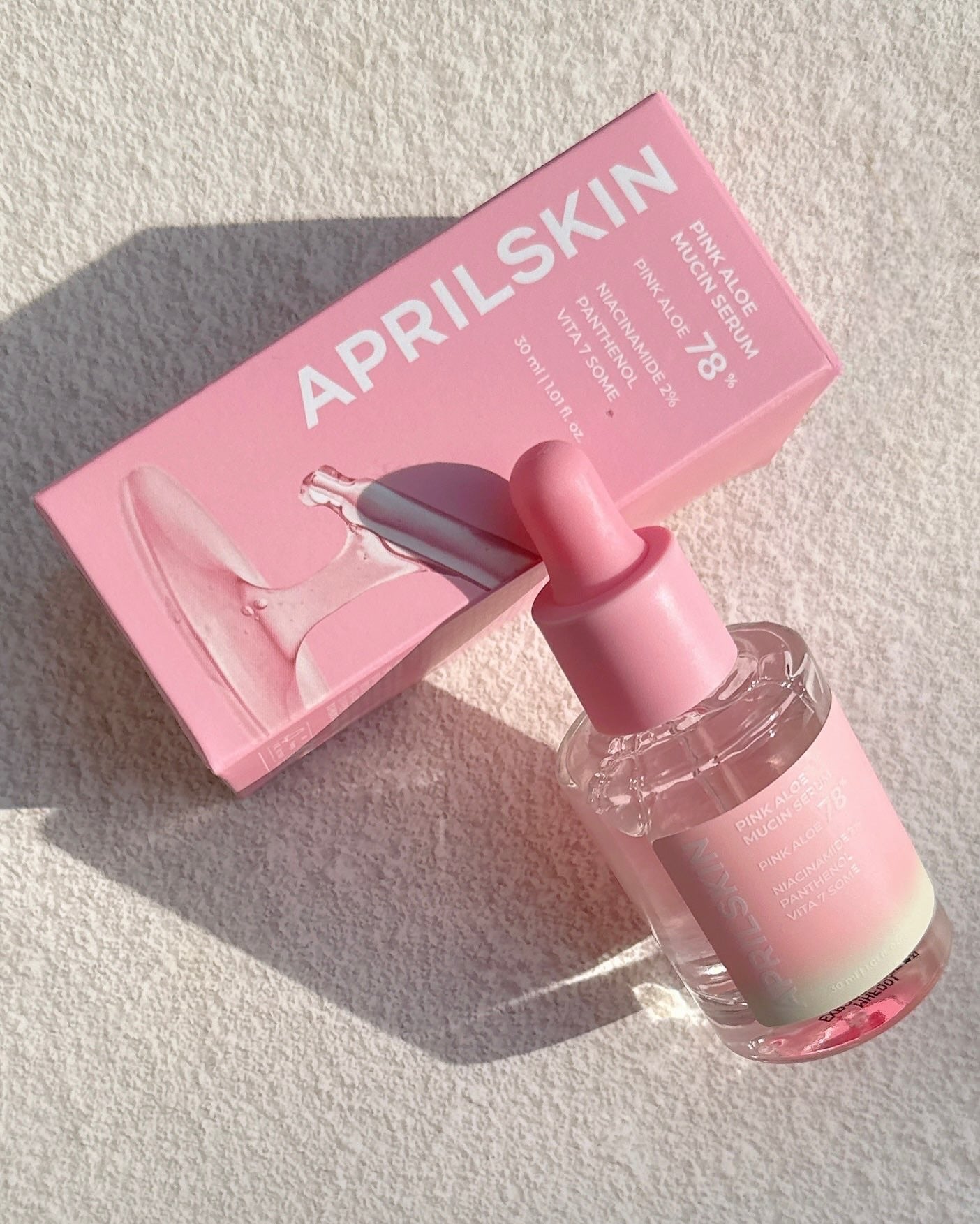 ピンクアロエムチンセラム/APRILSKIN/美容液を使ったクチコミ(1枚目)