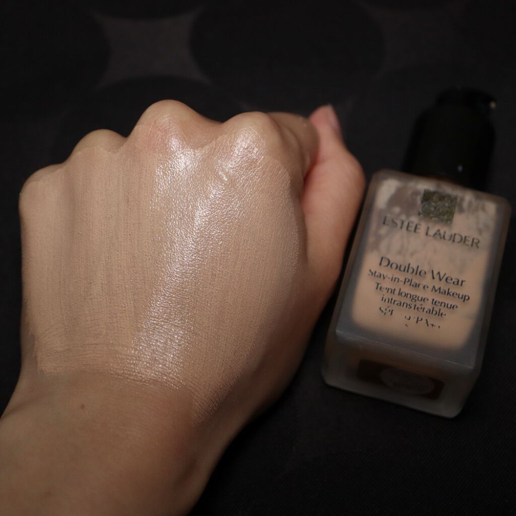 ダブル ウェア ステイ イン プレイス メークアップ  62 クール バニラ/ESTEE LAUDER/リキッドファンデーションを使ったクチコミ（2枚目）
