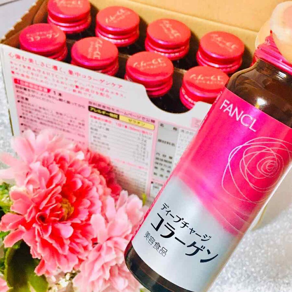 ディープチャージ コラーゲン ドリンク/ファンケル/美容ドリンクを使ったクチコミ(3枚目)