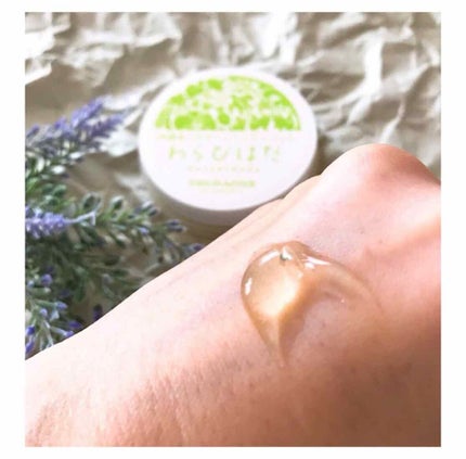 チュラコス わらびはだのクチコミ「プルンプルンのもっちりとしたジェルで塗った後、少し経つと膜を張ったみたいに肌がピーンとなりサラ.....」(3枚目)