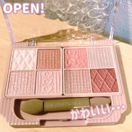 プティパレットアイズ/キャンメイク/パウダーアイシャドウを使ったクチコミ(2枚目)