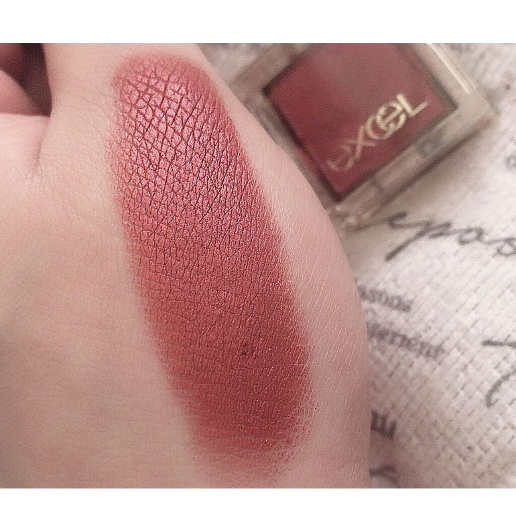 アイプランナー/excel/単色アイシャドウを使ったクチコミ（2枚目）