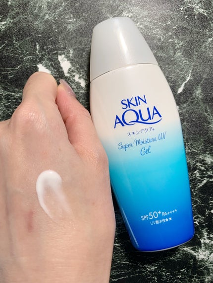 スキンアクア スーパーモイスチャージェル/スキンアクア/日焼け止めジェルを使ったクチコミ(7枚目)