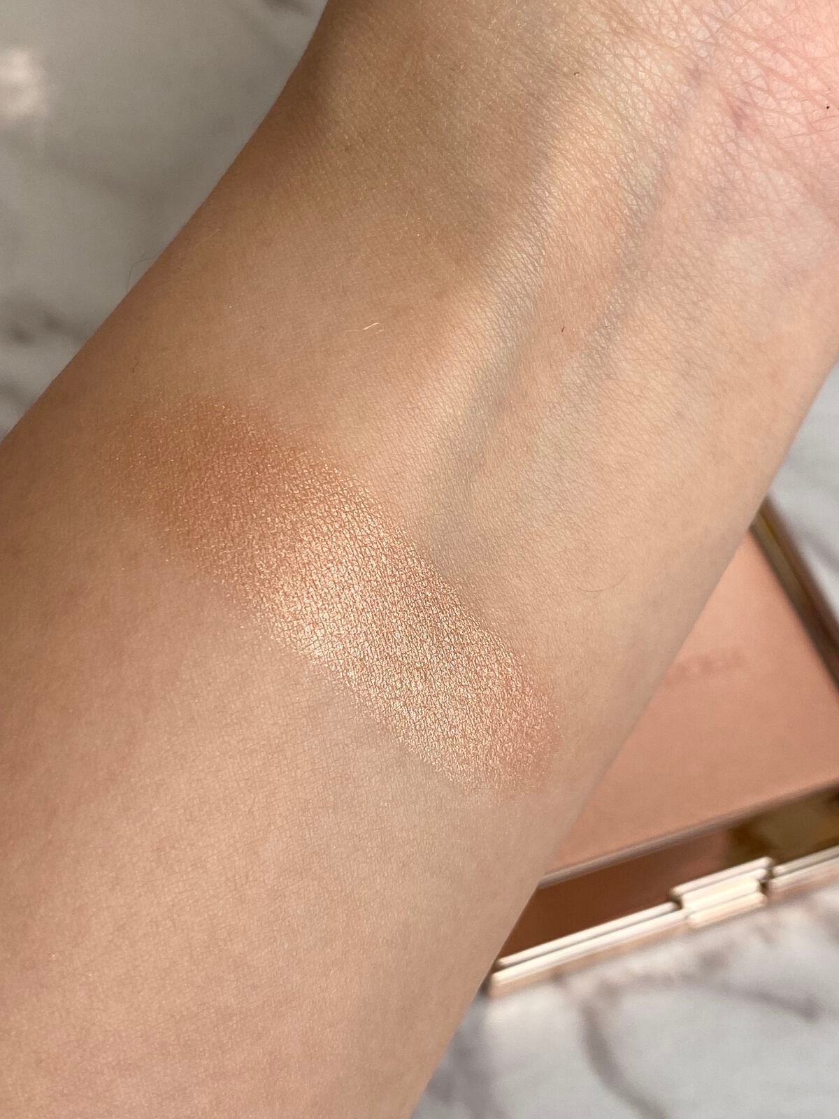 ローズグロウ イルミネーター /ローラ メルシエ/プレストパウダーを使ったクチコミ(3枚目)