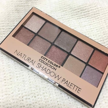 NATURAL SHADOW PALETTE/CITY COLOR/アイシャドウパレットを使ったクチコミ（1枚目）