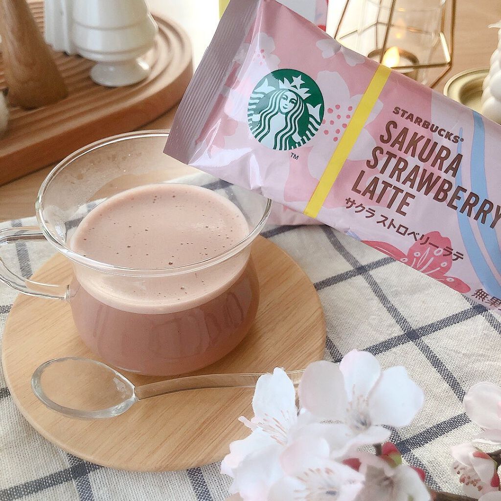 maru☻︎ on LIPS 「〖スターバックス®〗様の春季限定製品で春気分🌸春の風物詩である..」(4枚目)