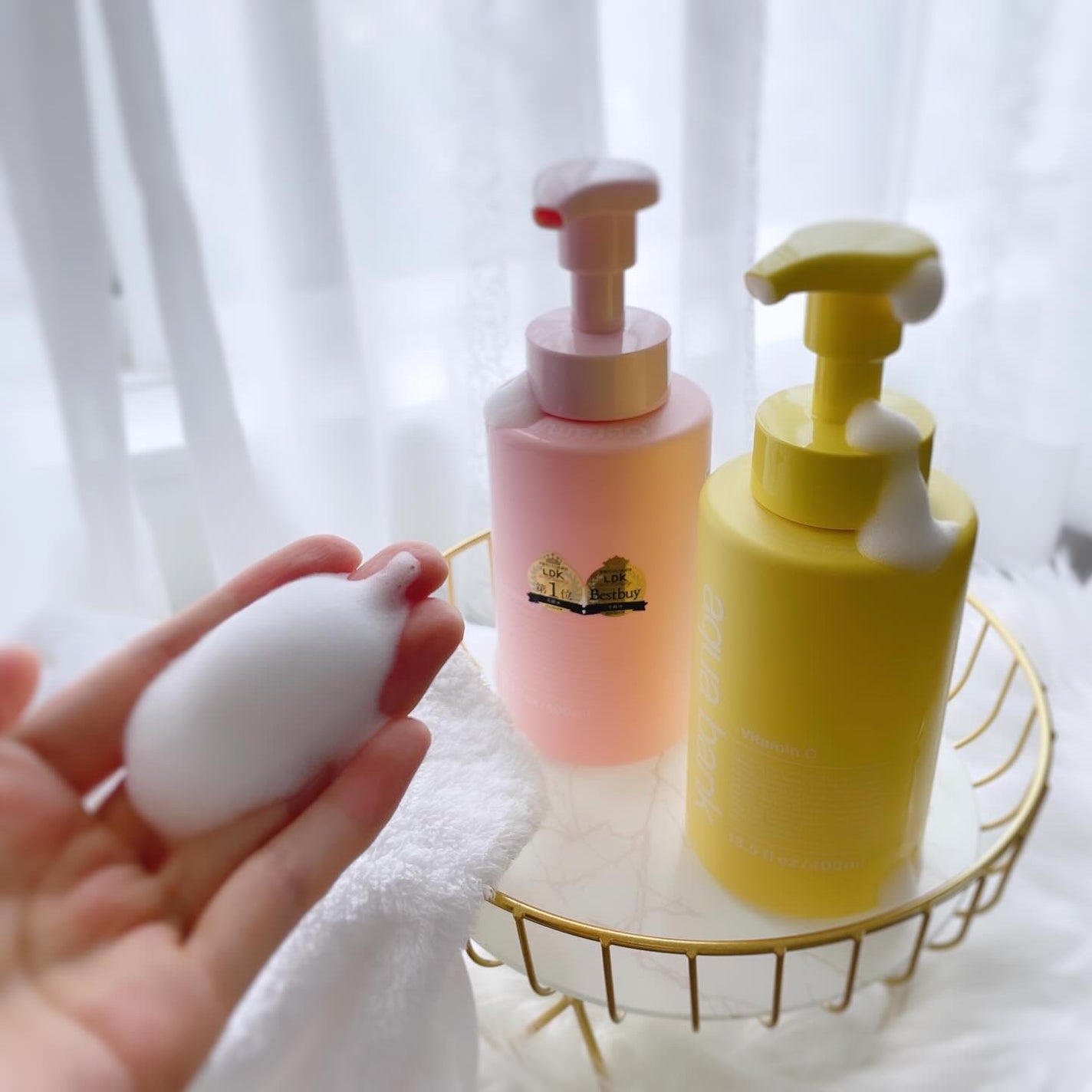 クリアバブルローション セラミド/aqua bank/化粧水を使ったクチコミ(2枚目)