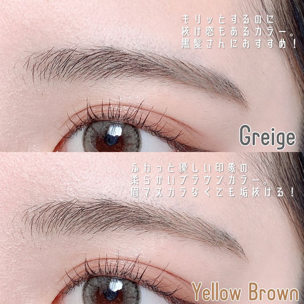 ロングステイ アイブロウパウダー&ペンシル/ブリリアージュ/アイブロウペンシルを使ったクチコミ(5枚目)