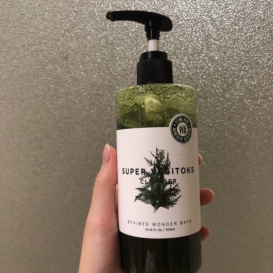 WONDER BATH スーパーベジトックスクレンザーのクチコミ「WONDER BATHの
スーパーベジトックスクレンザーを購入🌱

💚保湿力のグリーン
❤️ト.....」（1枚目）