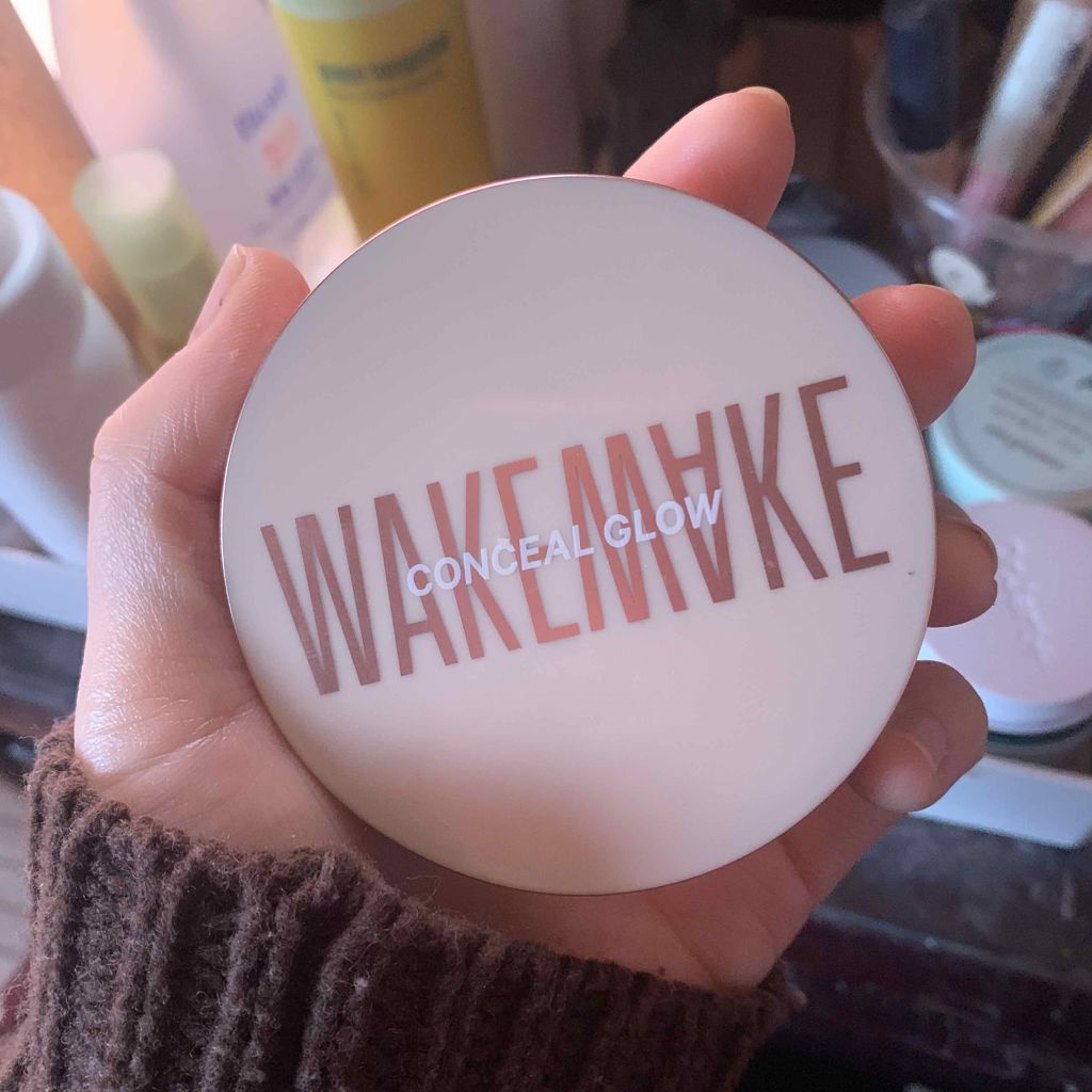 コンシール グロウ クッション/wakemake/クッションファンデーションを使ったクチコミ（1枚目）