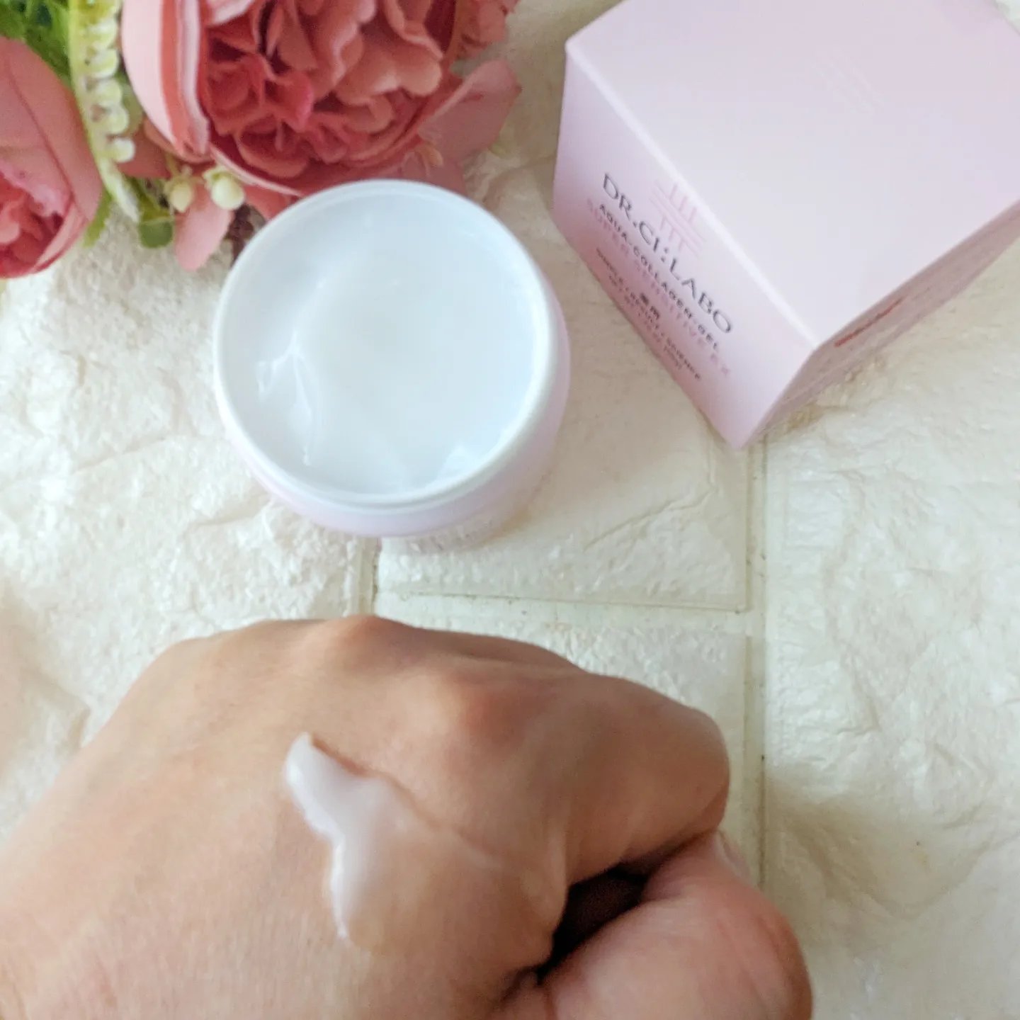 薬用アクアコラーゲンゲル スーパーセンシティブEX/ドクターシーラボⓇ/オールインワン化粧品を使ったクチコミ（3枚目）