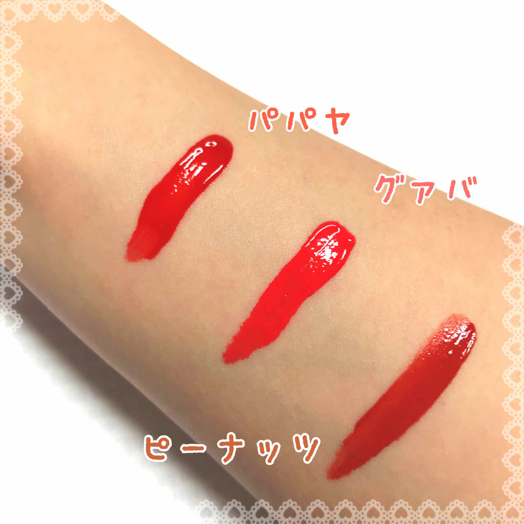 ムース キャンディー ティント/the SAEM/リップティントを使ったクチコミ（2枚目）