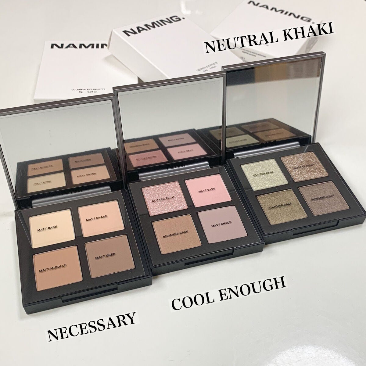 COLORFUL EYE PALETTE/NAMING./アイシャドウパレットを使ったクチコミ(2枚目)