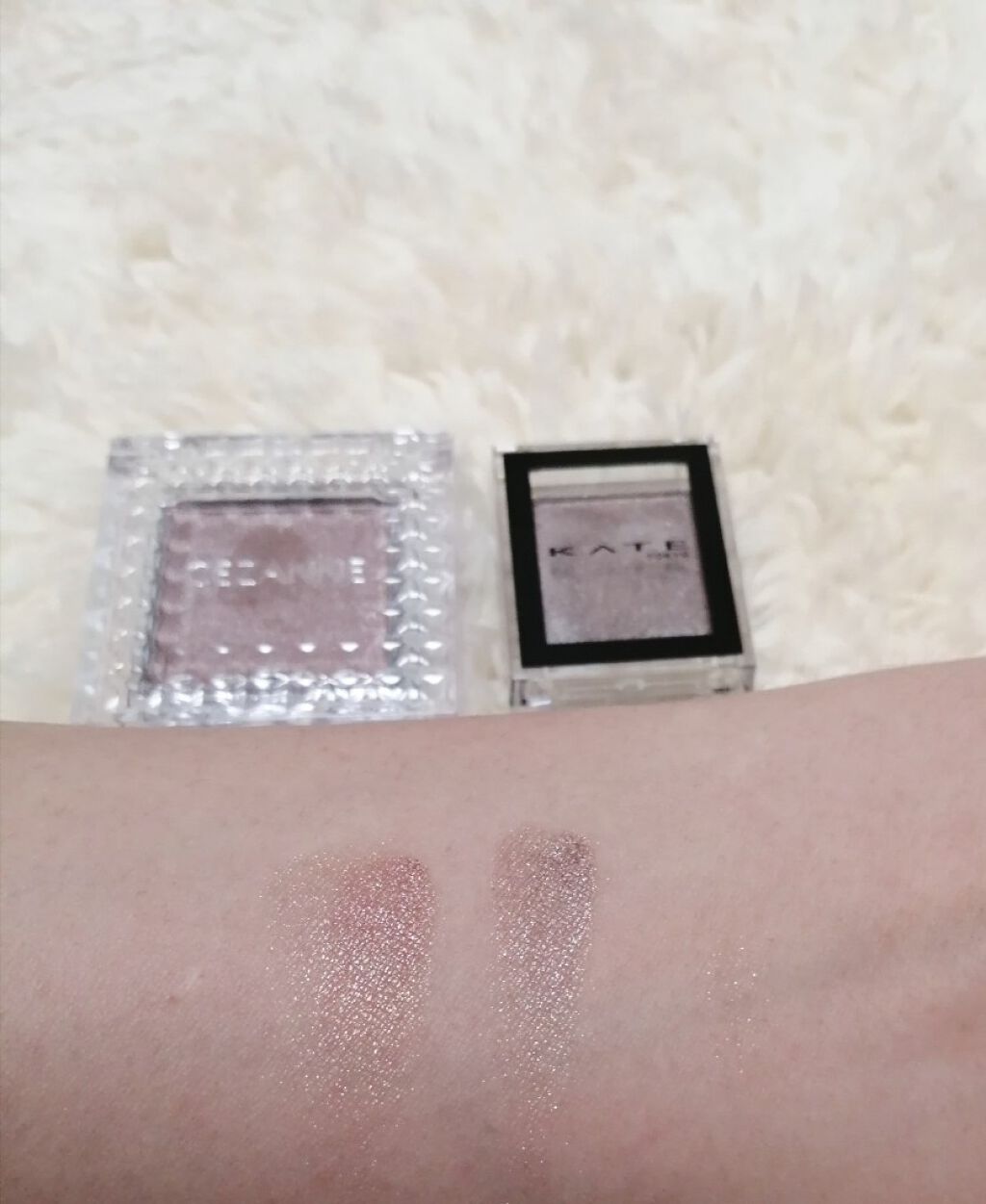 シングルカラーアイシャドウ/CEZANNE/単色アイシャドウを使ったクチコミ（2枚目）