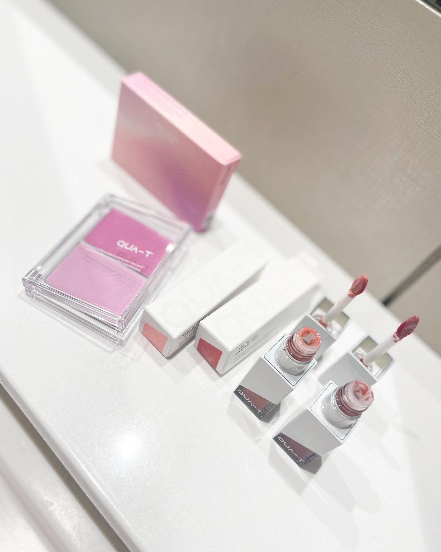 グロウメルティングパレット/QUA-T/ジェル・クリームチークを使ったクチコミ（3枚目）