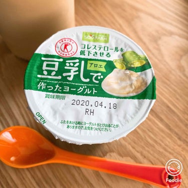 豆乳で作ったヨーグルト/Pokka Sapporo (ポッカサッポロ)/食品を使ったクチコミ（1枚目）