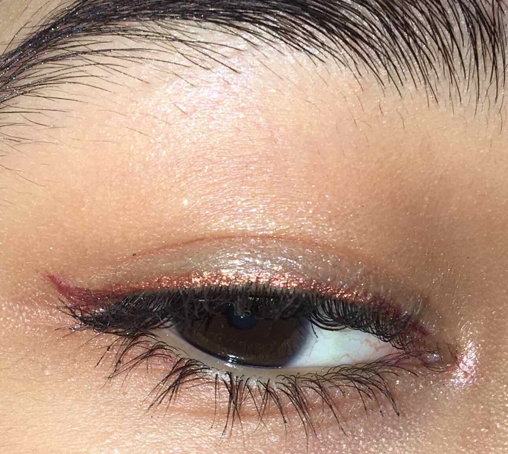 モテライナー リキッド/UZU BY FLOWFUSHI/リキッドアイライナーを使ったクチコミ（2枚目）