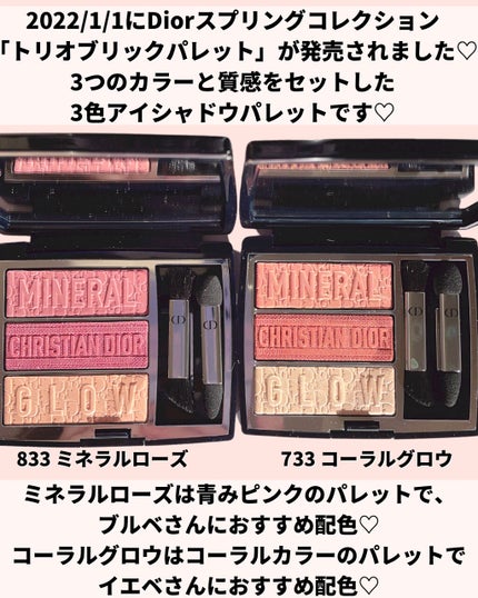 トリオ ブリック パレット/Dior/アイシャドウパレットを使ったクチコミ(2枚目)