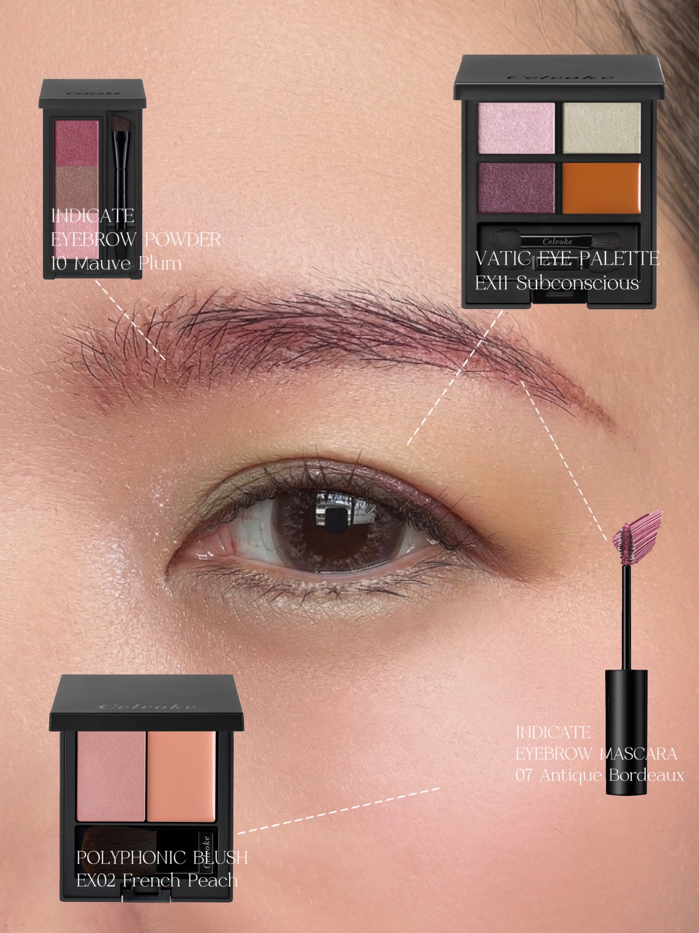 セルヴォーク インディケイトアイブロウパウダー/Celvoke/パウダーアイブロウを使ったクチコミ(1枚目)