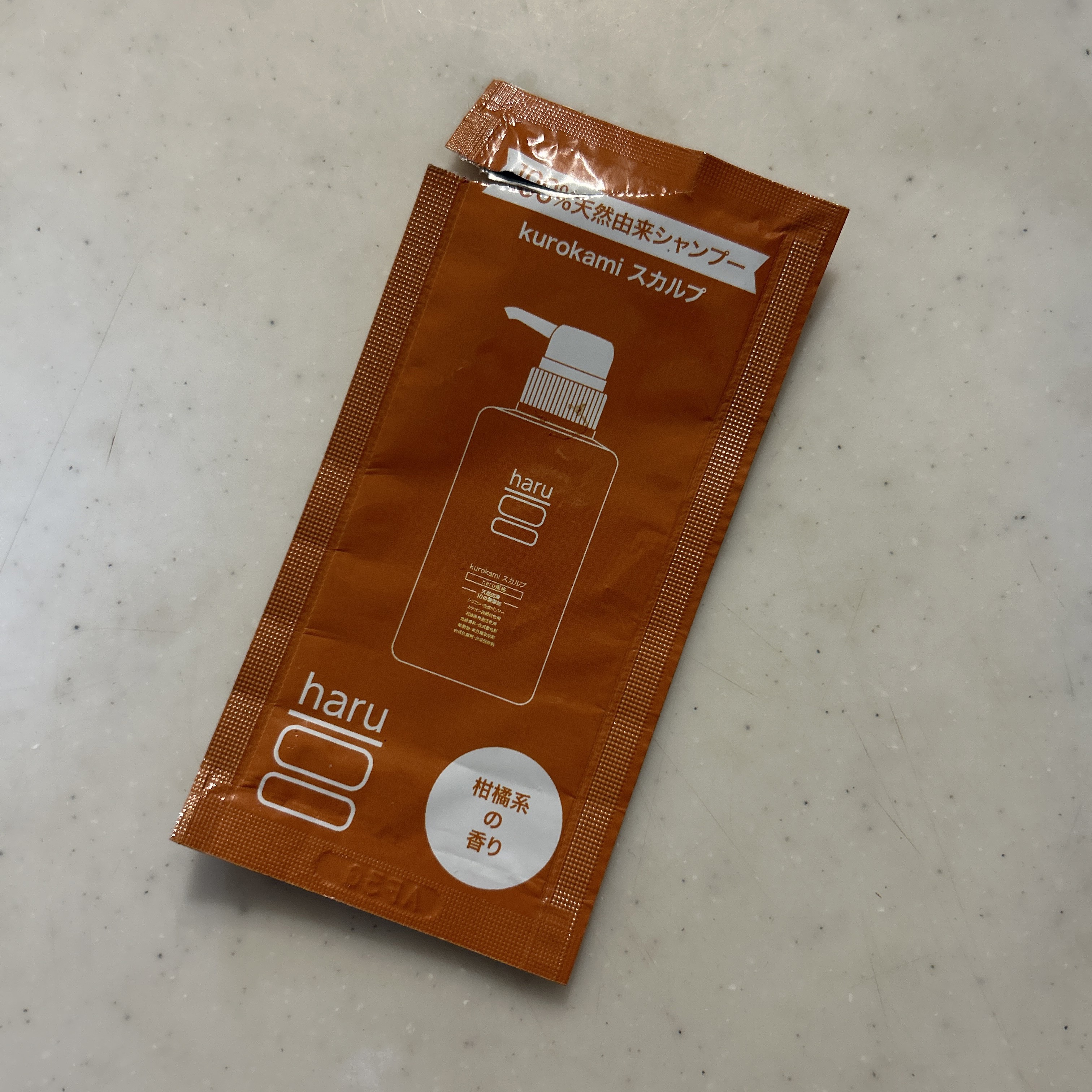 kurokamiスカルプ サシェ10ml/haru/市販シャンプーを使ったクチコミ（1枚目）