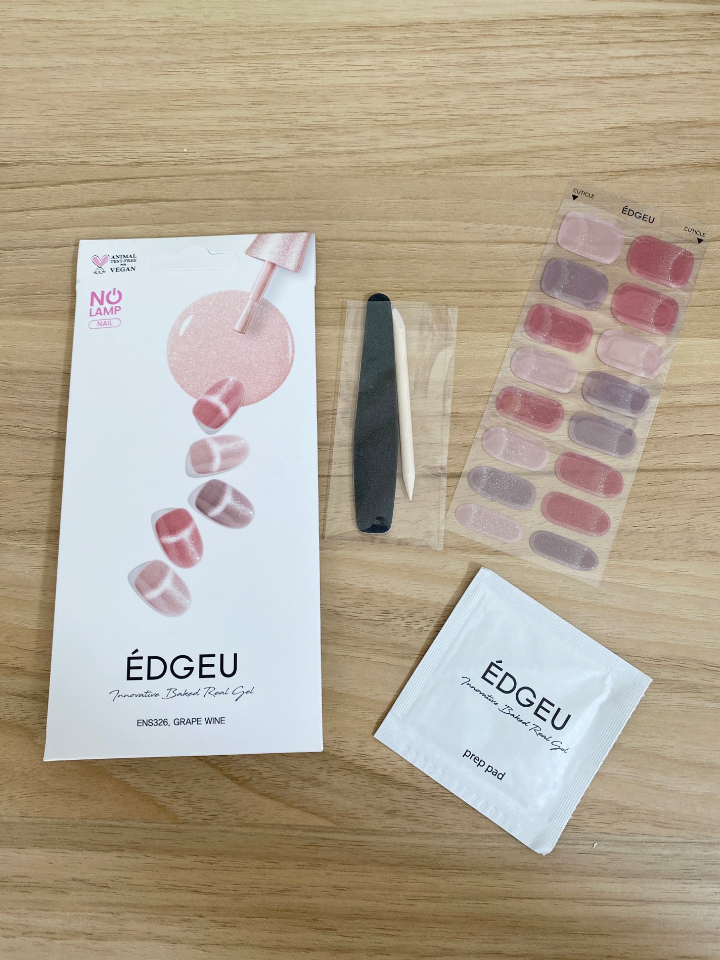 EDGEU ジェルネイルシール/EDGEU/ネイルシールを使ったクチコミ(1枚目)