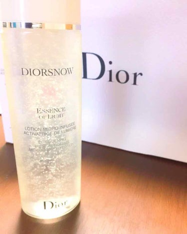 スノー ブライトニング エッセンスローション/Dior/化粧水を使ったクチコミ（1枚目）