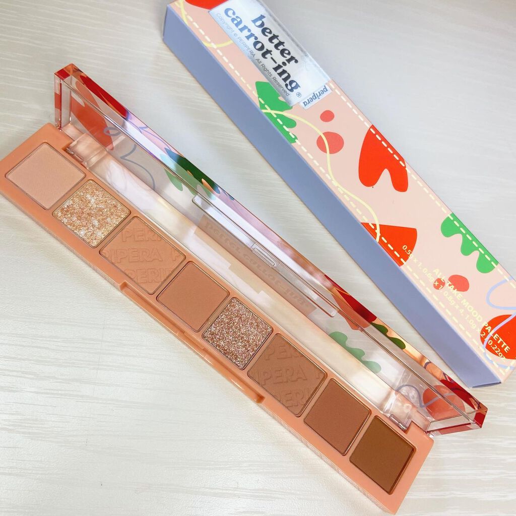 オール テイク ムード パレット(24AD)/PERIPERA/アイシャドウパレットを使ったクチコミ（1枚目）