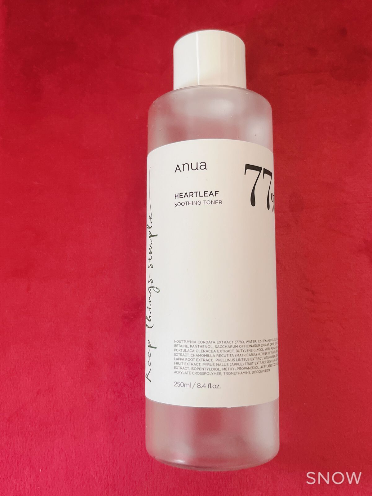 ドクダミ 77 スージングトナー/Anua/化粧水を使ったクチコミ(1枚目)