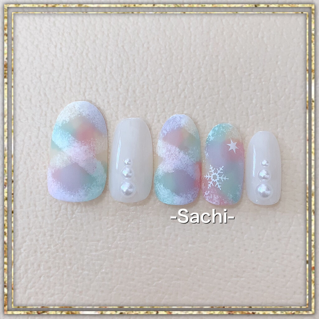 ネイルシール/NAILTOWN/ネイルシールを使ったクチコミ（3枚目）