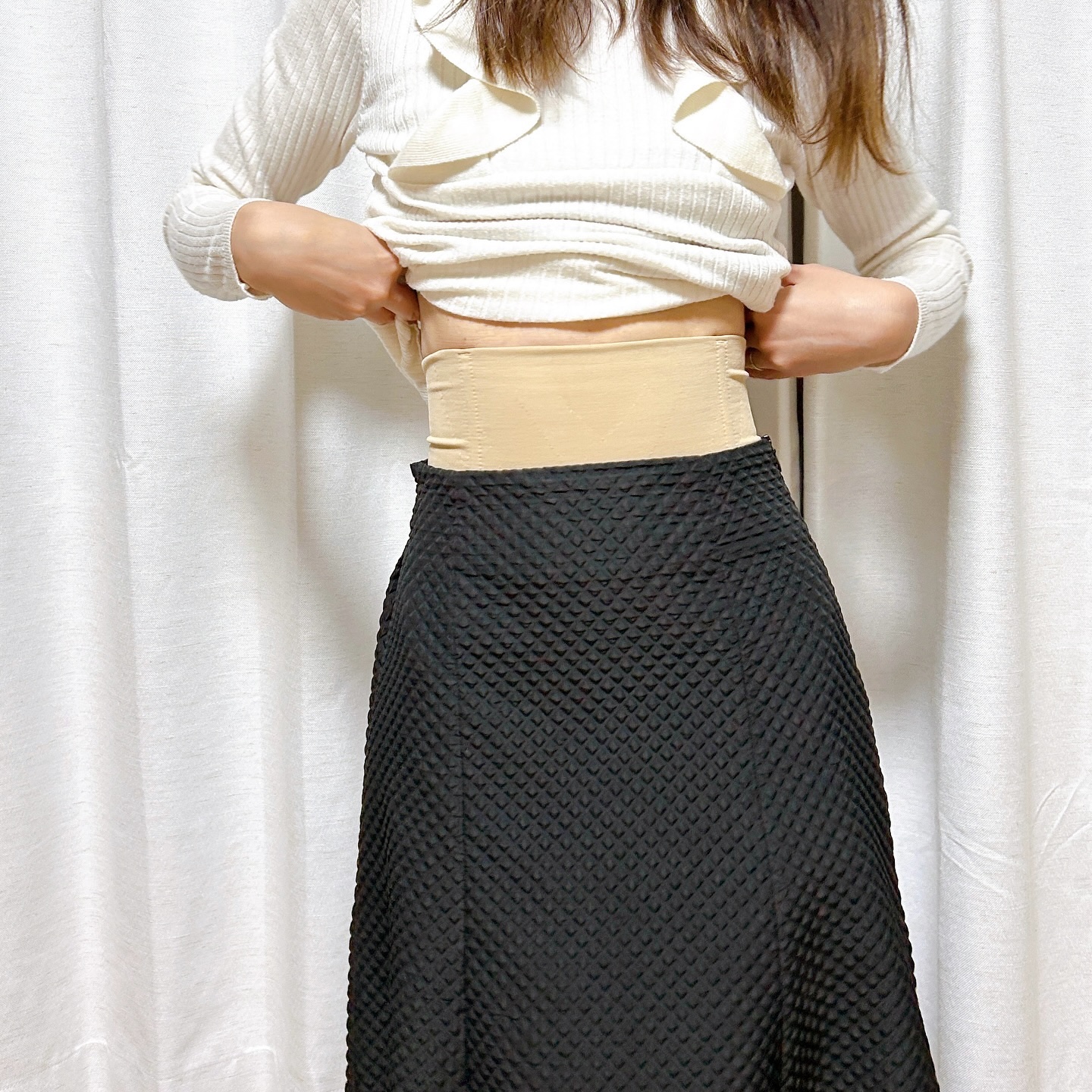 ぽっこりお腹ギュッと引き締め骨盤ガードルAirfeel/ベビーマイン/着圧ソックス・レギンスを使ったクチコミ（1枚目）