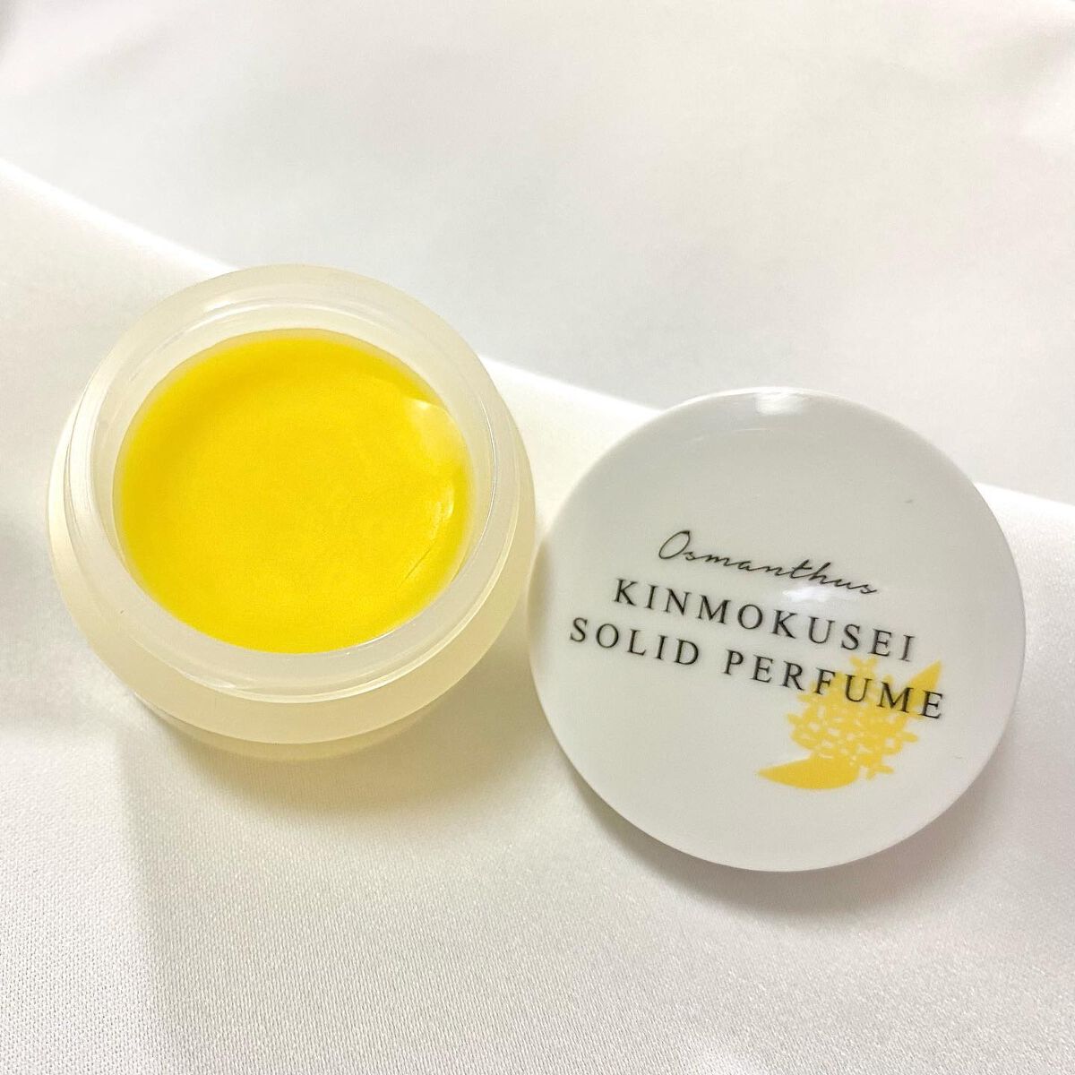 ソリッドパフューム キンモクセイ/生活の木/練り香水を使ったクチコミ(3枚目)