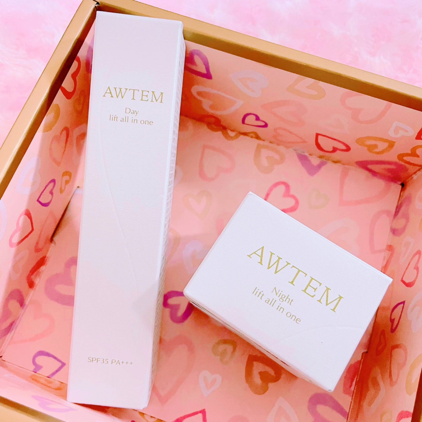 ナイトリフトオールインワン(夜⽤ジェルクリーム)/AWTEM/オールインワン化粧品を使ったクチコミ(1枚目)